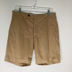 Spire & Mackay Slim Shorts Flat Front Handmade 31”
